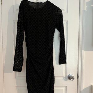 Lagerfeld Tight Evening See-Through dress